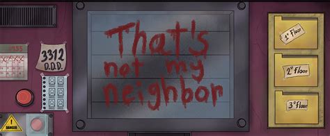 That's not my Neighbor (Game) .